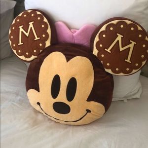 Mickey & Minnie Mouse Double-Sided Cookie Pillow